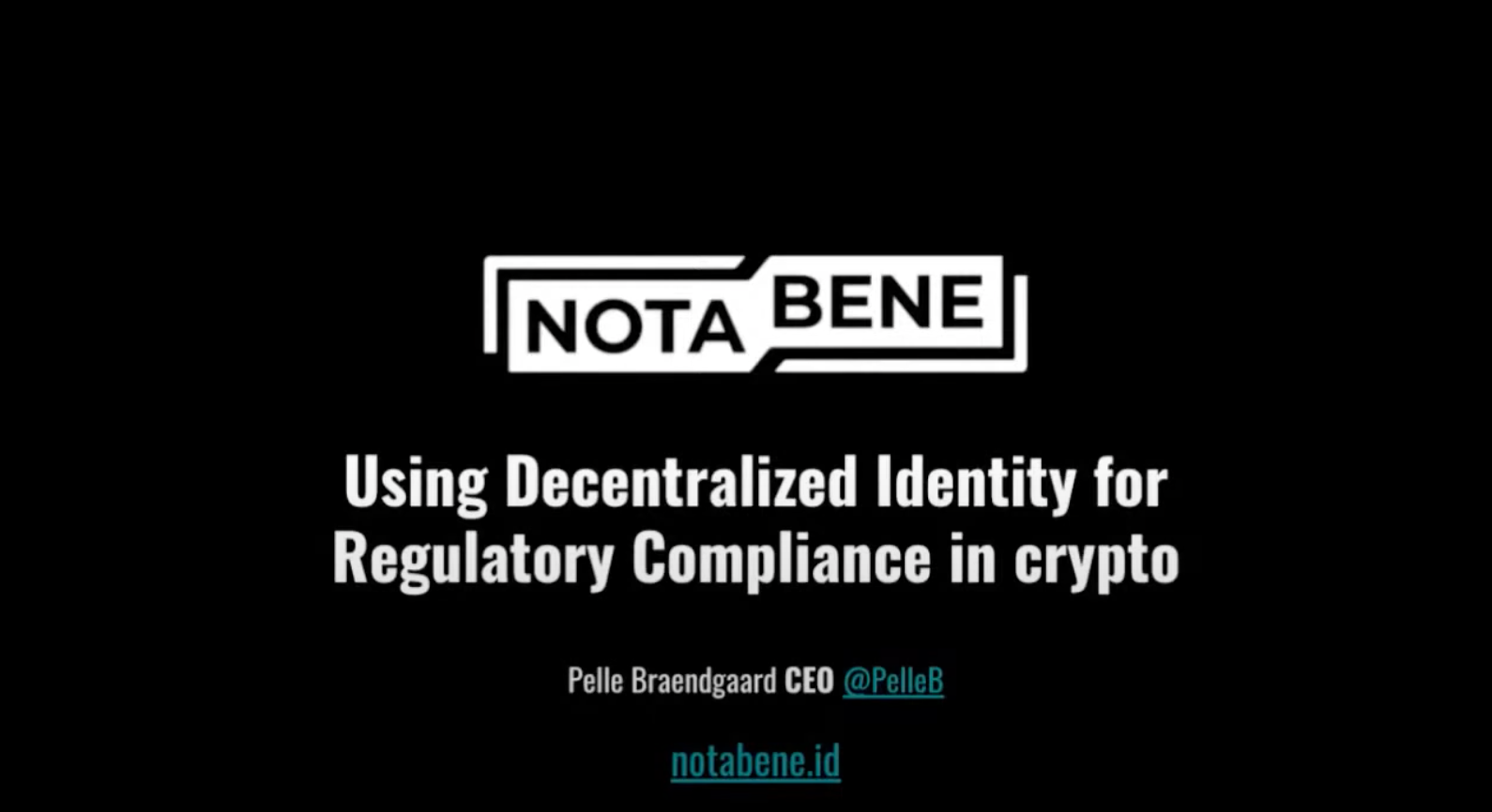 DIN Meeting with Notabene ID